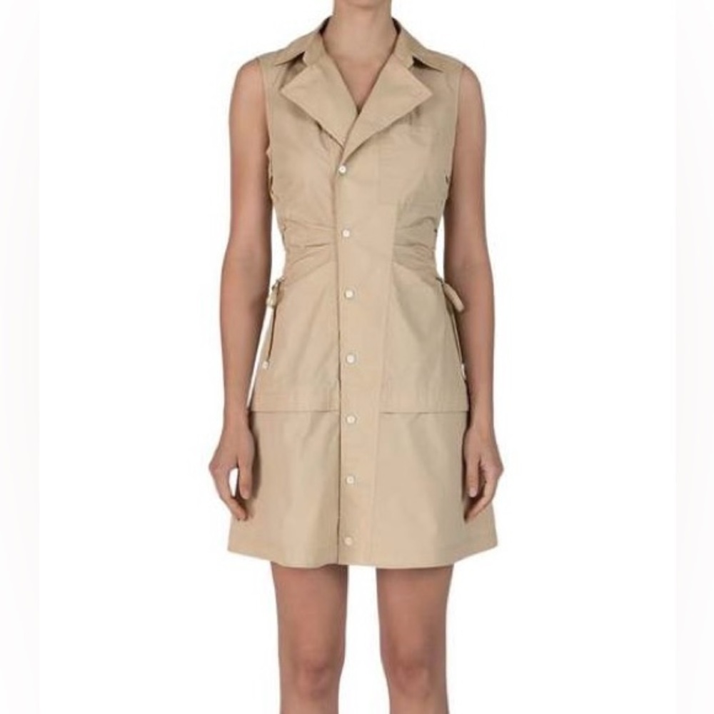 Derek Lam 10 Crosby | Serena Lace Up Shirtdress
